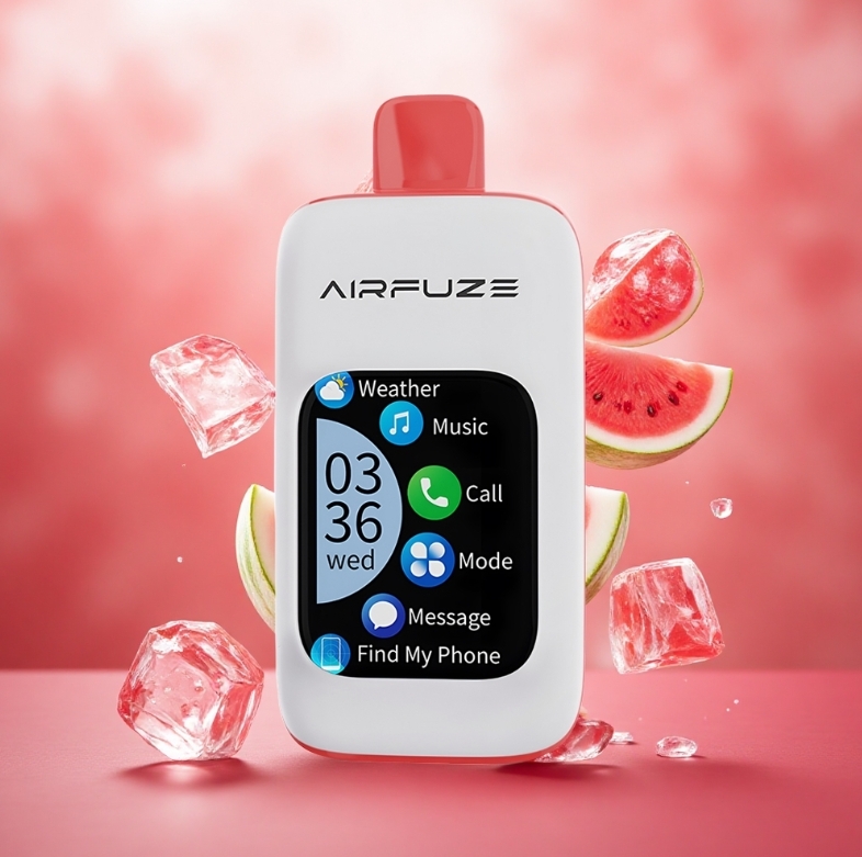 AirFuze Smart 30000 Puffs Vape &ndash; Arbūzo Ledas: I&scaron;manioji garinimo revoliucija Lietuvoje